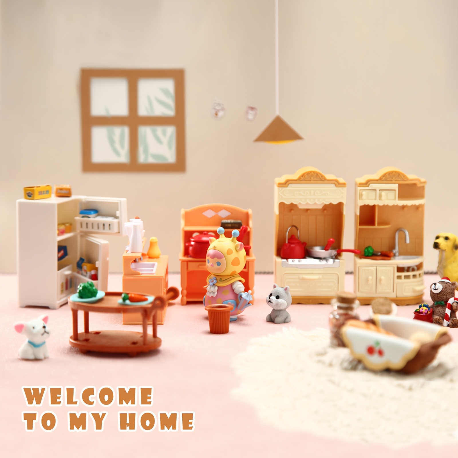 1:12 Dollhouse Miniature Furni - Kitchen Uncle ulasan dan harga