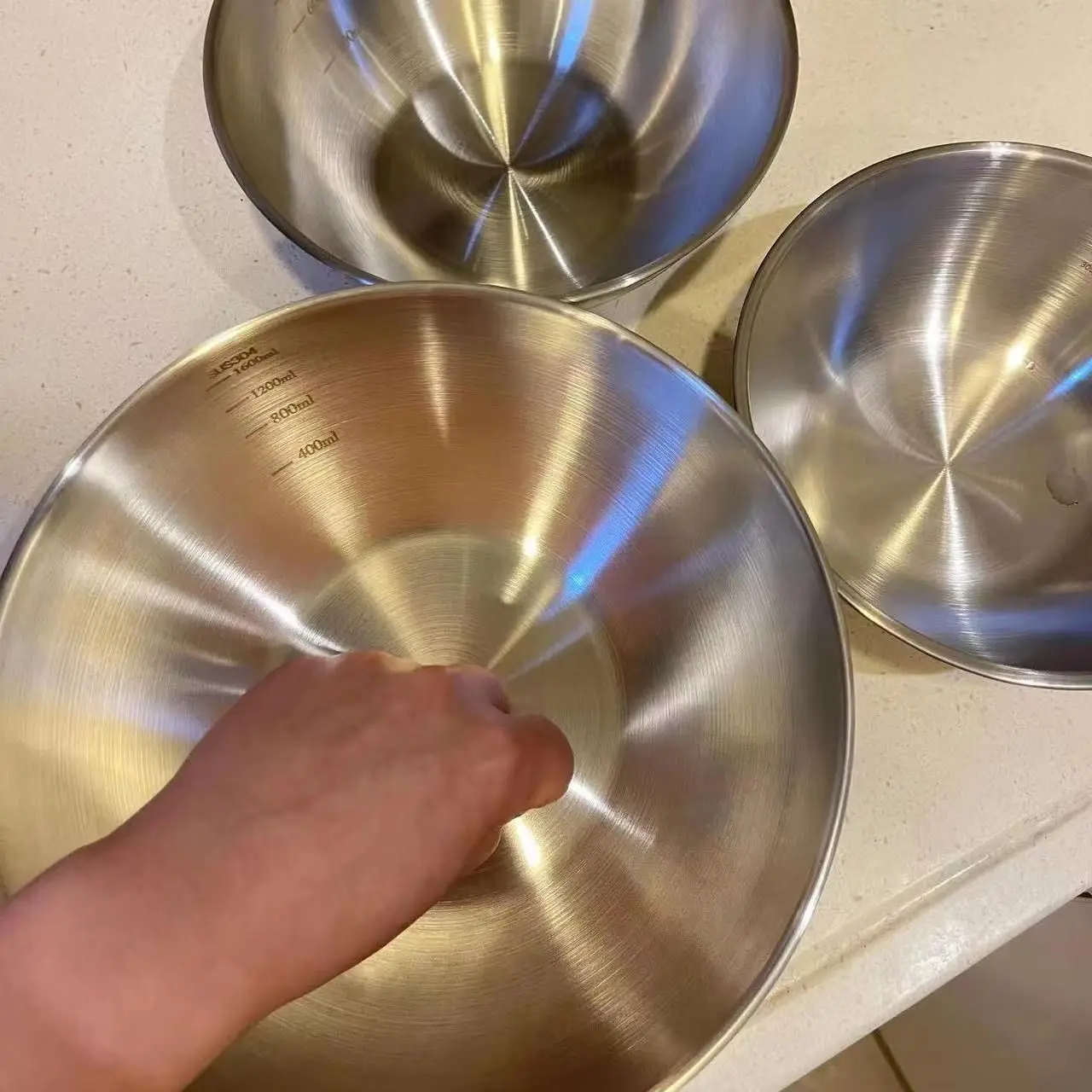 2026 Stainless Steel Mixing Bo - Baking Kitchen Set ulasan dan harga