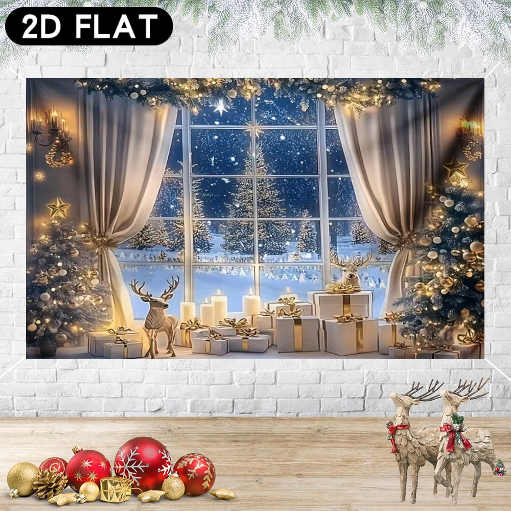 White winter Christmas backgro - Kitchen Baking Background ulasan dan harga
